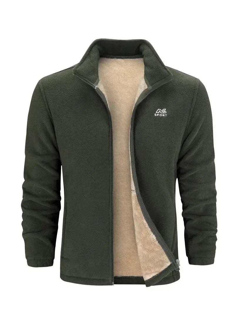 Unisex Fleece Vest Lined Warm Outdoor Hiking Sleeveless Gilet