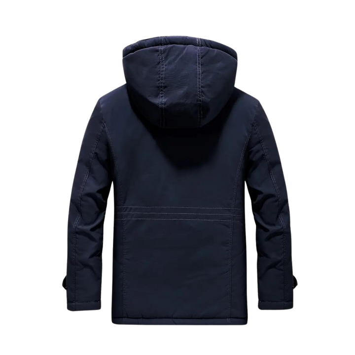 Waterproof Wind-Resistant Lined Outdoor Jacket Warm Winter Coat