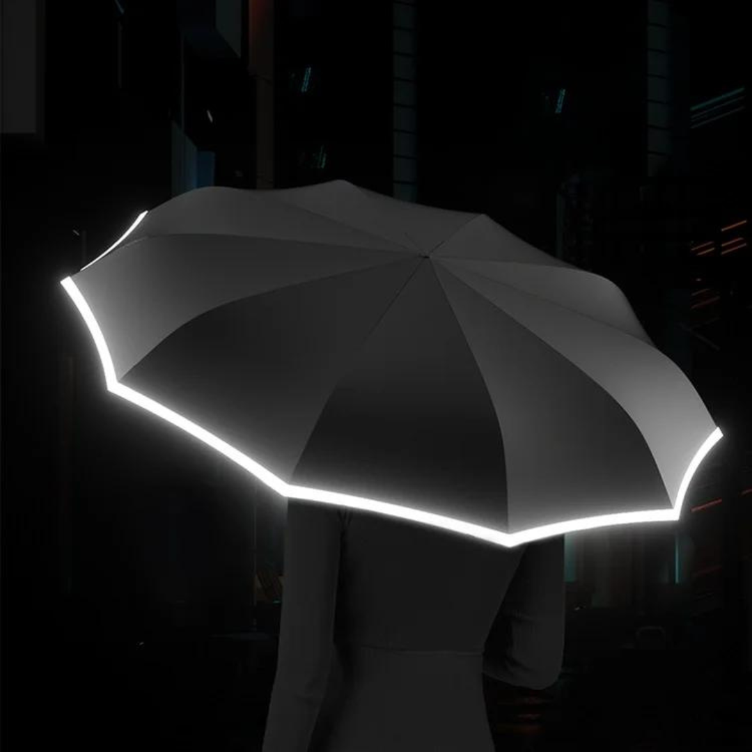 Wind-Resistant Automatic Folding Umbrella Compact Storm Protection