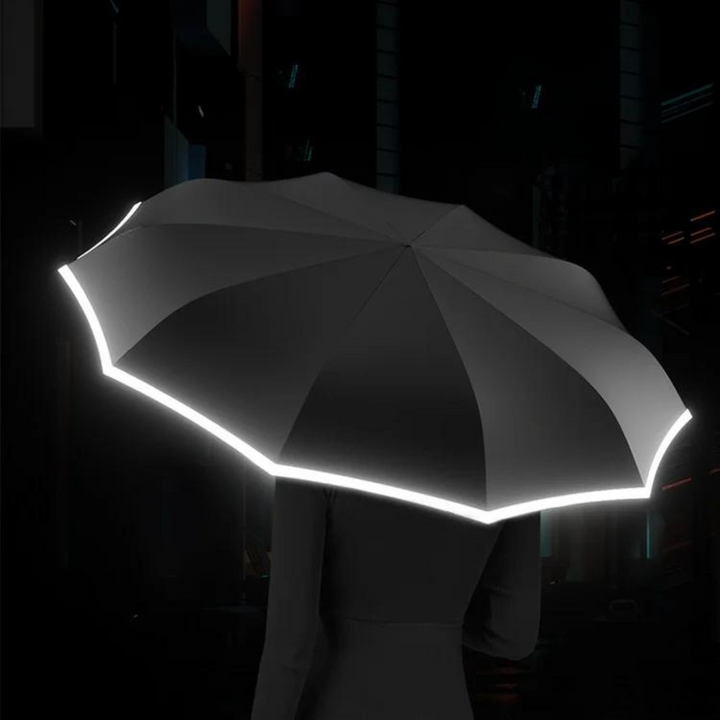 Wind-Resistant Automatic Folding Umbrella Compact Storm Protection