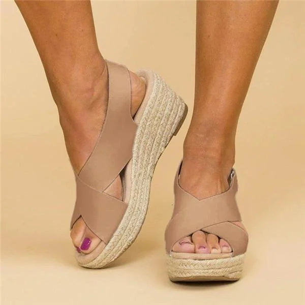 Bella | Women's Wedge Espadrille Summer Sandals