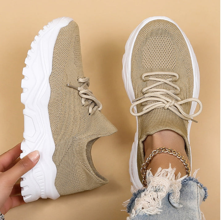 Virelle | Women's Lace-Up Chunky Sole Sneakers