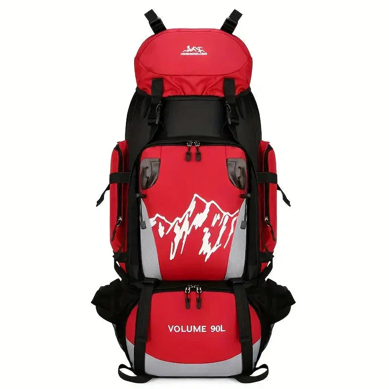 90-Litre Waterproof Hiking Backpack High-Capacity Travel Camping Pack