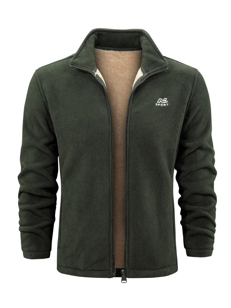 Unisex Fleece Vest Lined Warm Outdoor Hiking Sleeveless Gilet