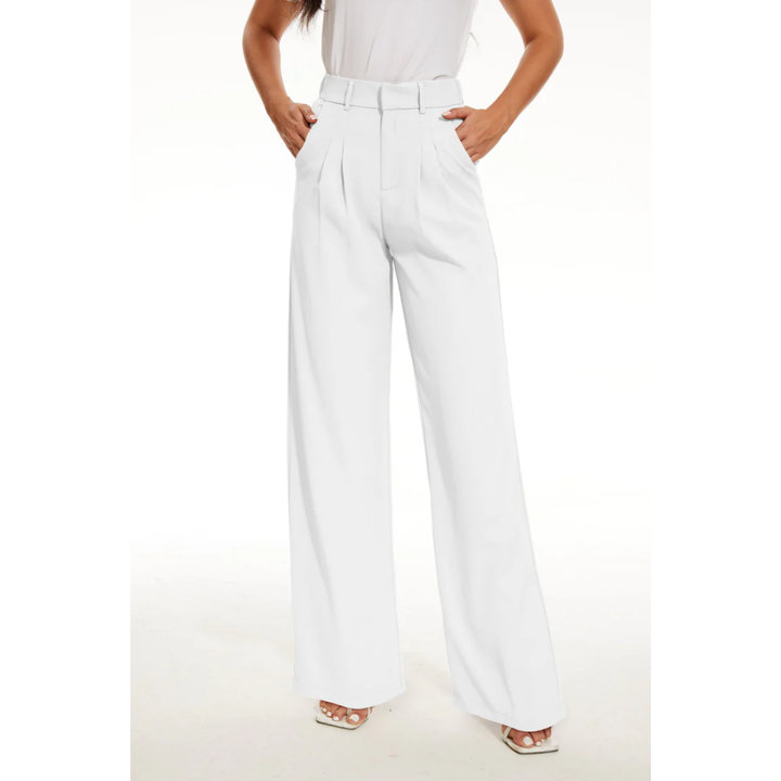 Virelle | Women's High-Waist Tailored Wide-Leg Trousers