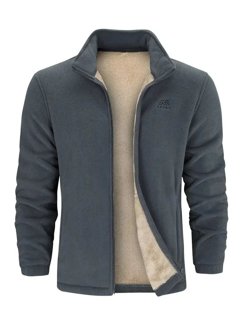 Unisex Fleece Vest Lined Warm Outdoor Hiking Sleeveless Gilet