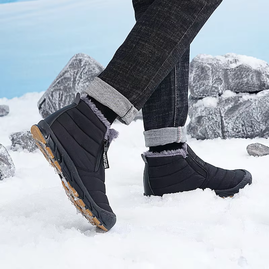 Men's Snow Boots Waterproof Insulated Warm Winter Outdoor