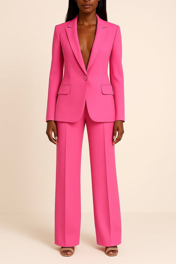 Elina | Women's Tailored Blazer & Wide-Leg Trouser Set