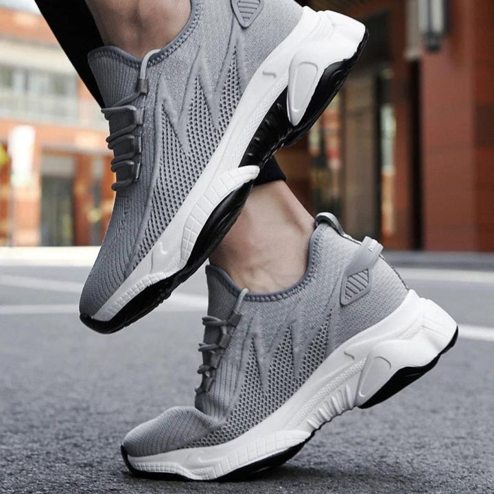 Axel | Men's Knit Chunky Sole Casual Sneakers