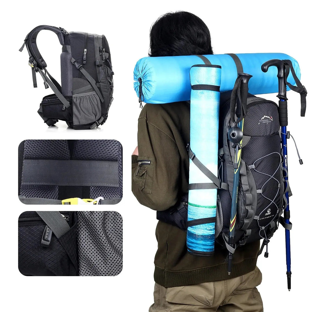 40-Litre Hiking Backpack Suspension Lightweight Trekking Pack