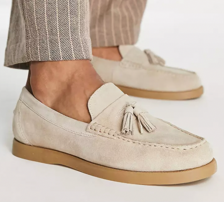 Dorian | Men's Tassel Detail Slip-On Classic Loafers