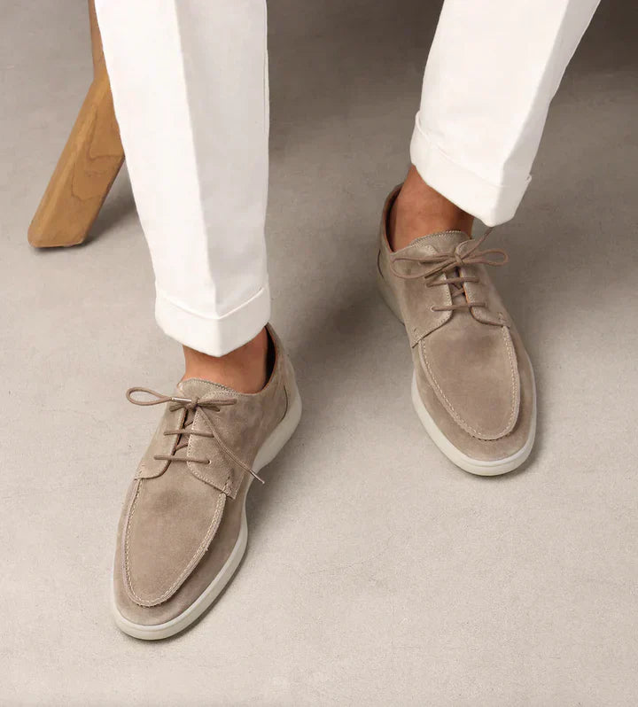 Luca | Men's Suede Lace Up Casual Loafers