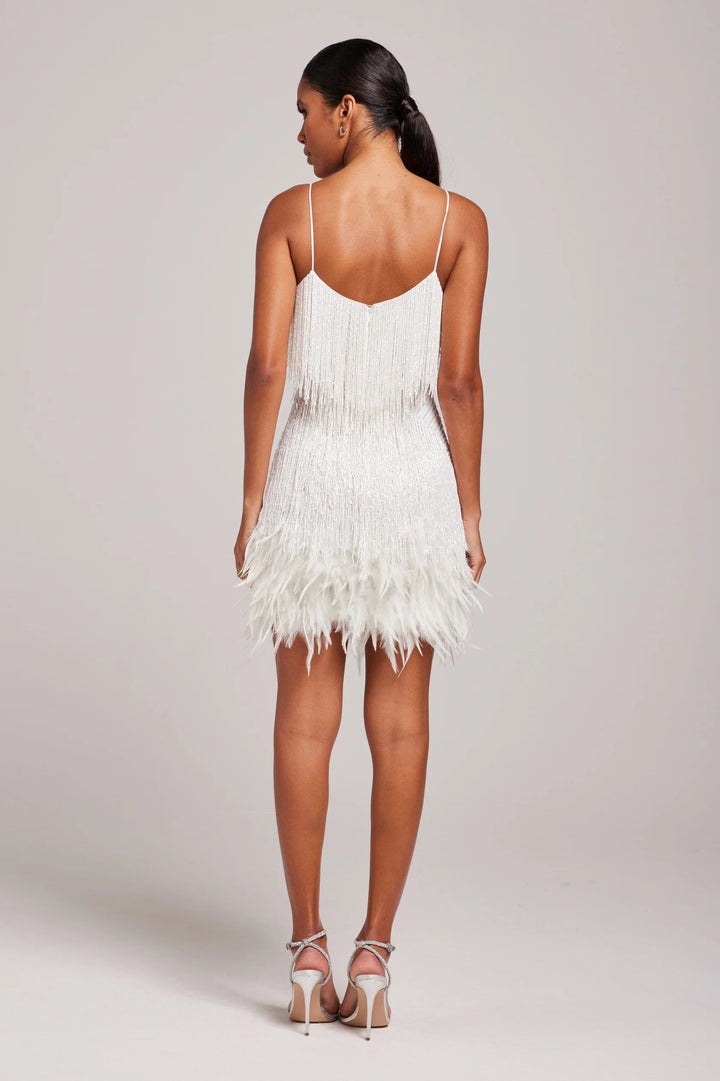 Alina | Women's Sequin Fringe Party Mini Dress
