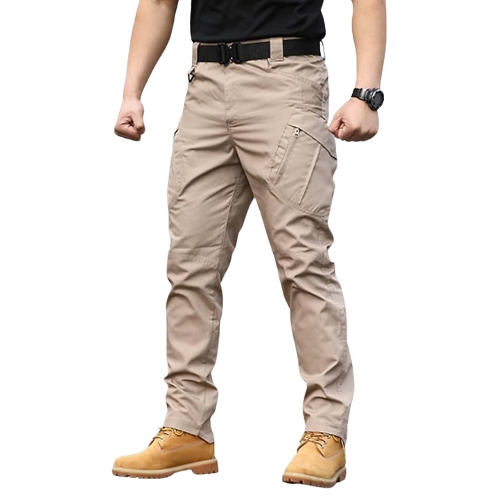Men's Tactical Cargo Trousers Water-Resistant Outdoor Hiking