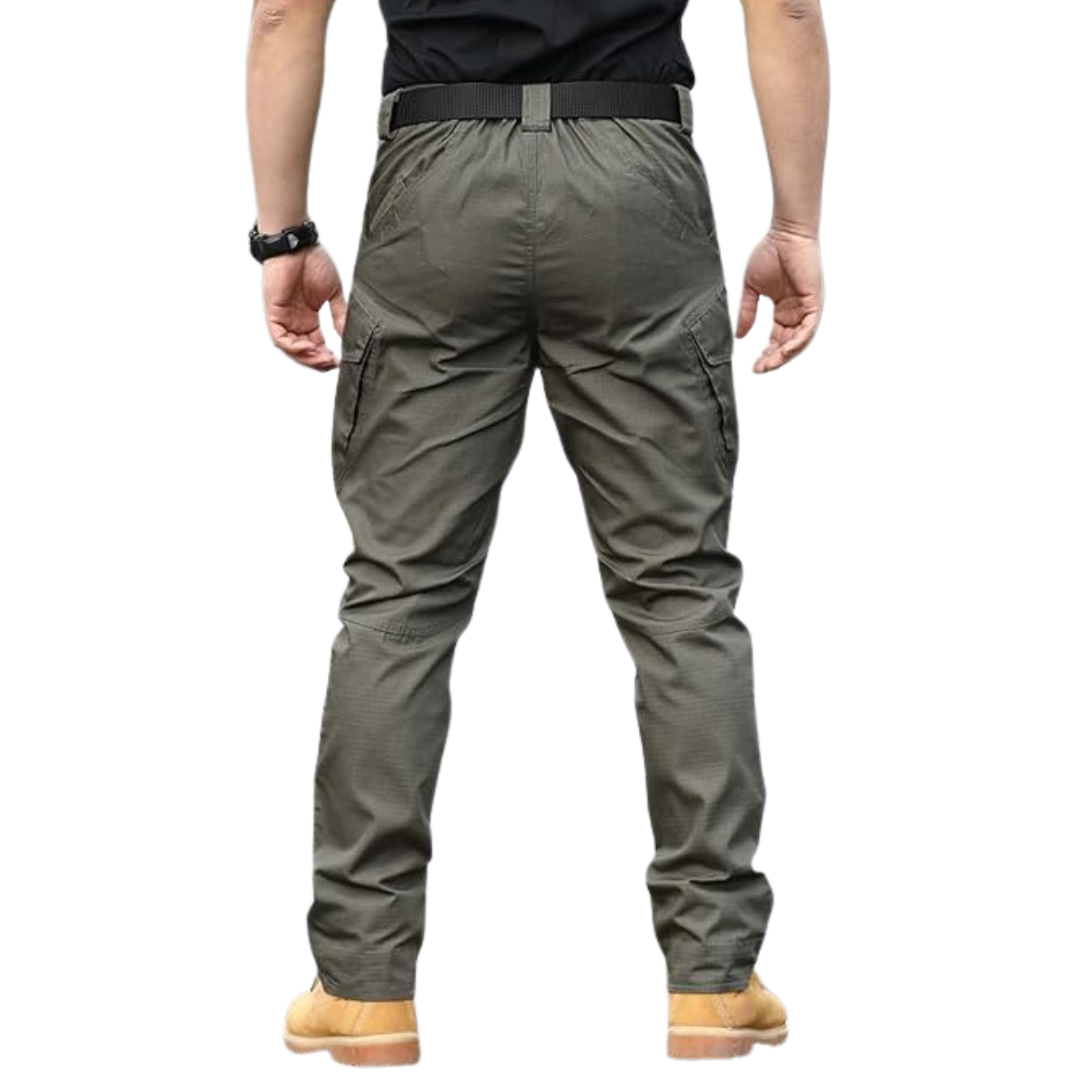 Men's Tactical Cargo Trousers Water-Resistant Outdoor Hiking