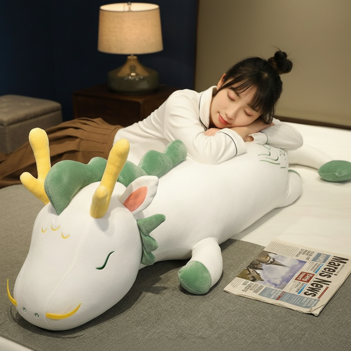 Full Body Support Body Pillow – Breathable, Supportive & Comfortable, Dragon Design for Sleep & Relaxation
