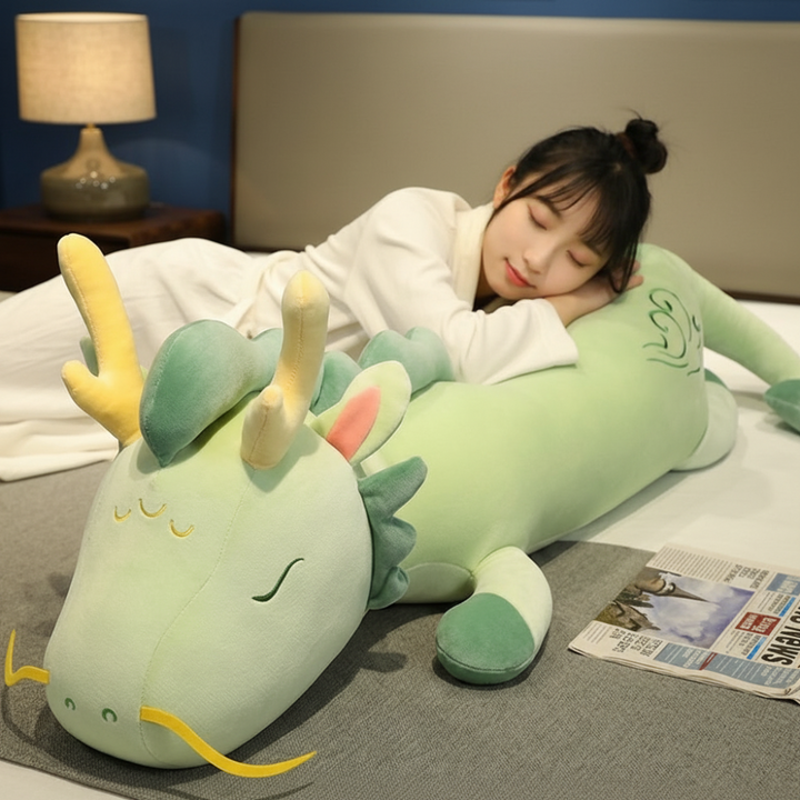 Full Body Support Body Pillow – Breathable, Supportive & Comfortable, Dragon Design for Sleep & Relaxation
