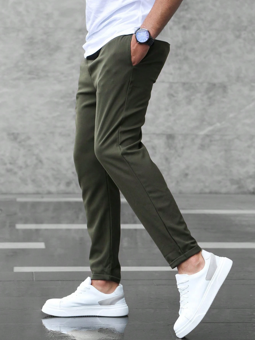 Ryan | Men's Slim-Fit Drawstring Casual Trousers