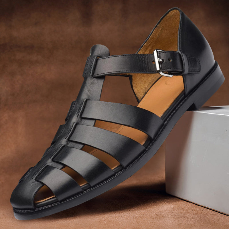 Dario | Men's Fisherman Style Leather Sandals