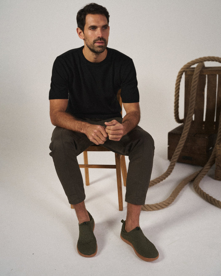 Elian | Men's Tapered Fit Drawstring Casual Trousers