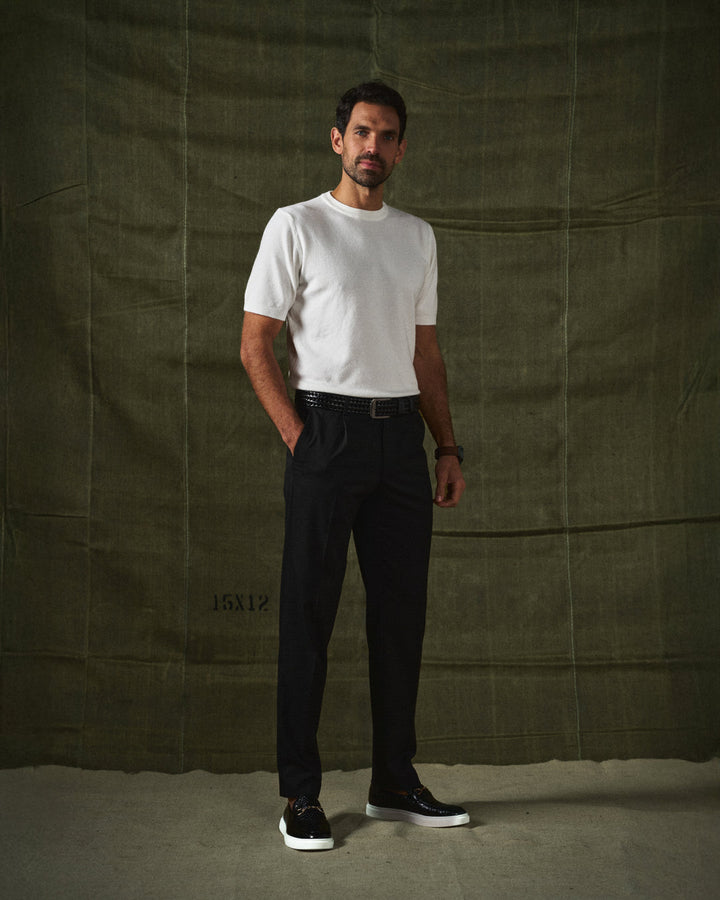 Marco | Men's Textured Slip On Casual Loafers
