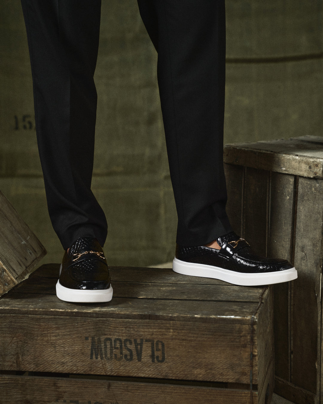 Marco | Men's Textured Slip On Casual Loafers