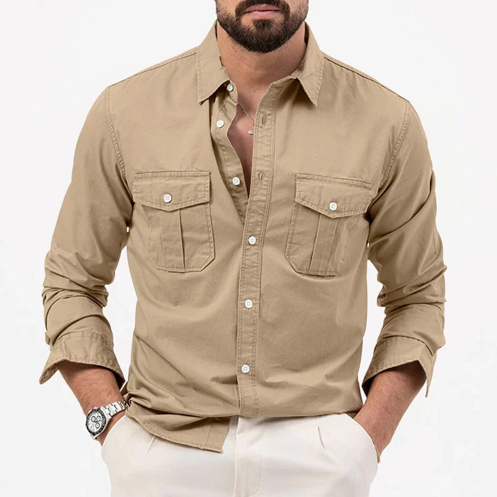 Darian | Men's Tactical Double Pocket Utility Shirt