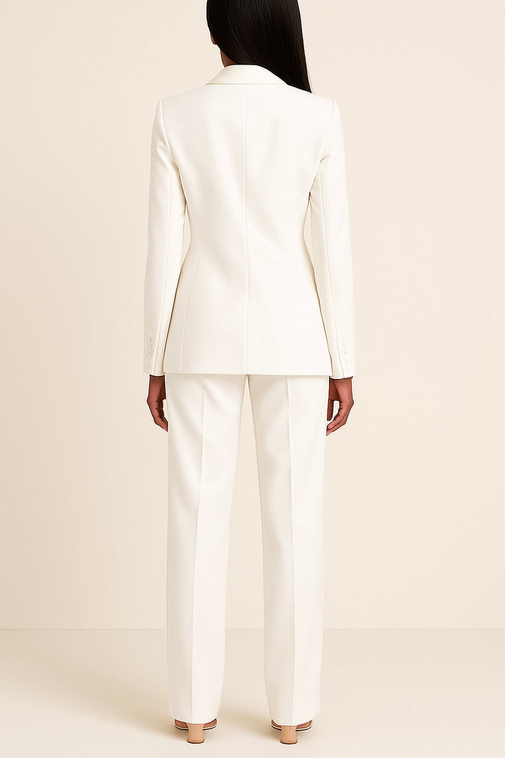 Elina | Women's Tailored Blazer & Wide-Leg Trouser Set