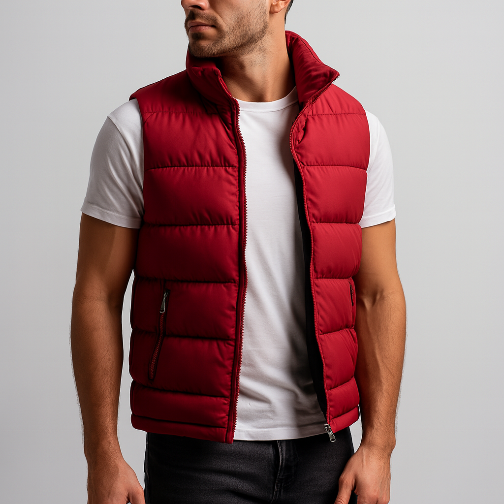 Eli | Men's Lightweight Padded Zip Vest