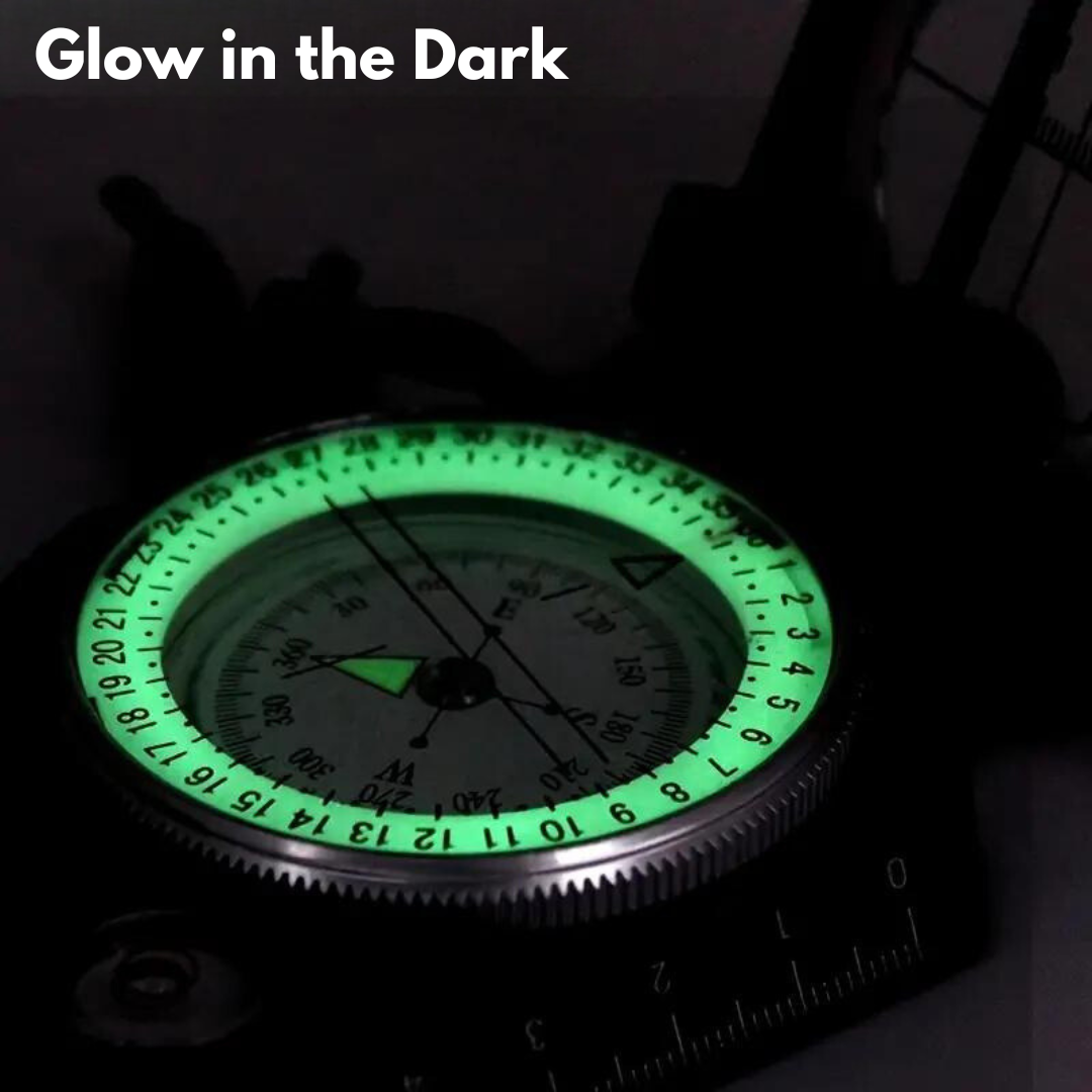 Professional Compass Military Folding Water-Resistant Outdoor Survival