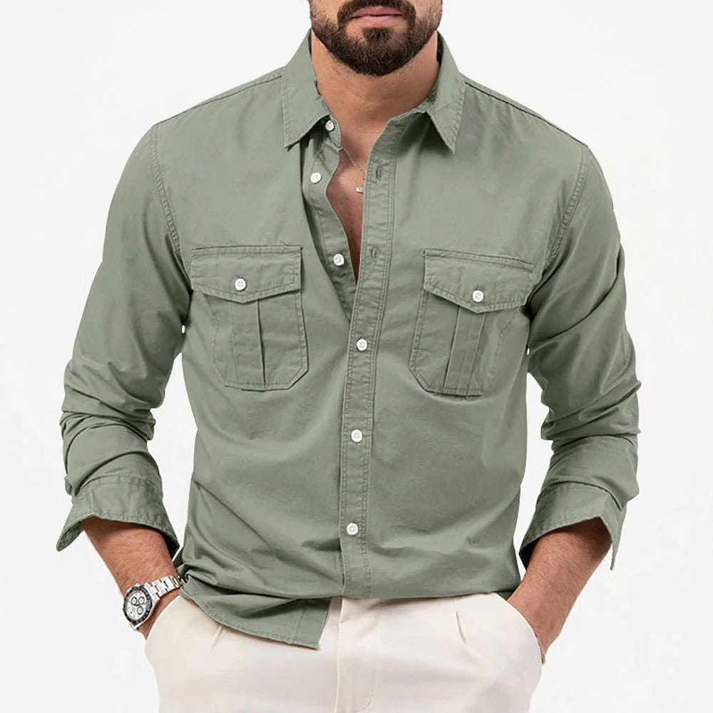 Darian | Men's Tactical Double Pocket Utility Shirt