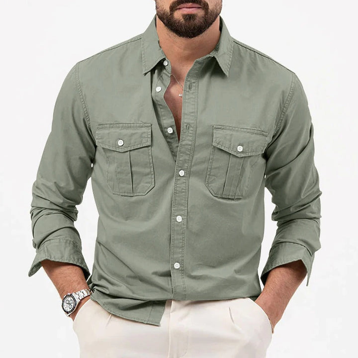Darian | Men's Tactical Double Pocket Utility Shirt