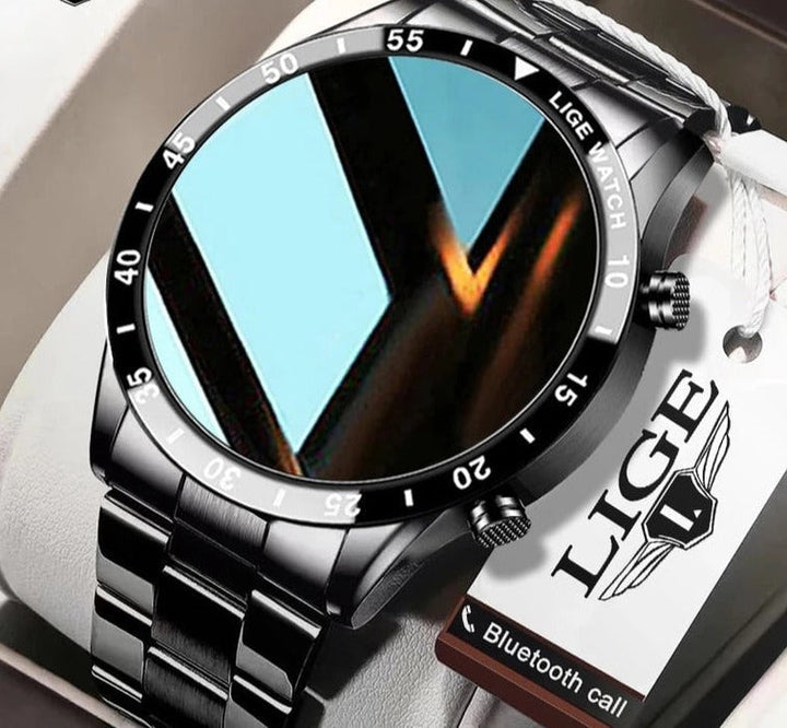 Smartwatch 4G Calling AMOLED Display – Bluetooth 5.0, Wi-Fi & IP68 Waterproof, for iOS & Android Use