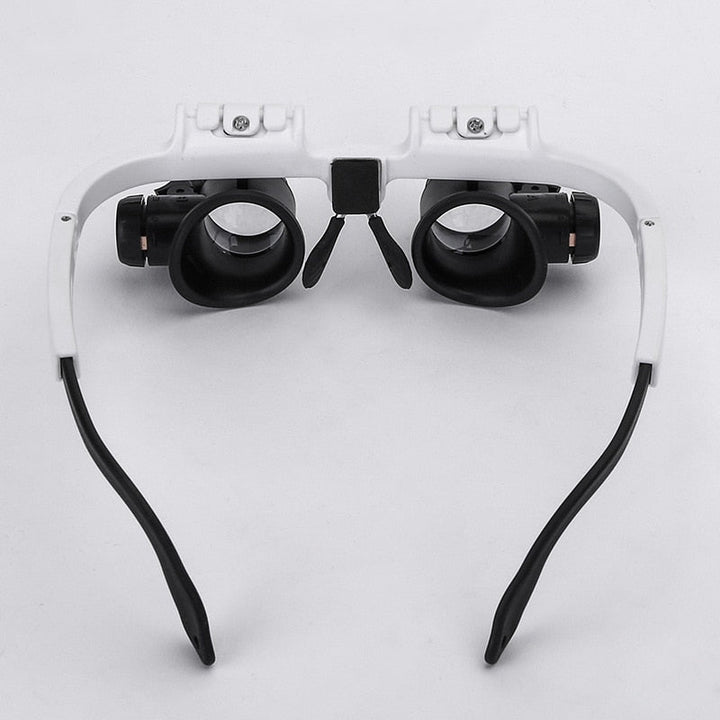 Magnifying Glasses with LED HD – Hands-Free, Adjustable Magnification & Comfortable Design for Reading & Repair