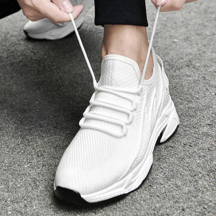 Axel | Men's Knit Chunky Sole Casual Sneakers