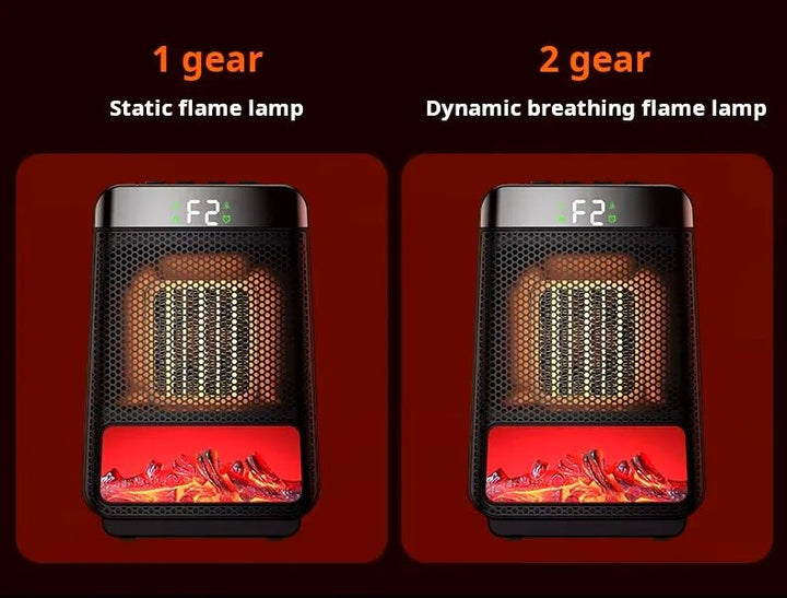 Electric Heater Energy Efficient 1500W–2500W – Fast Heating, Portable & Safe Design for Large Room Use