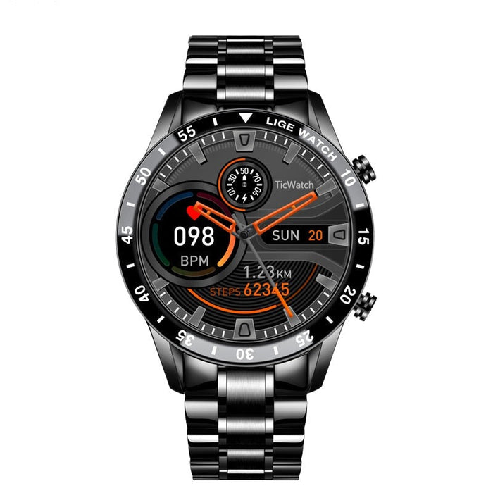 Smartwatch 4G Calling AMOLED Display – Bluetooth 5.0, Wi-Fi & IP68 Waterproof, for iOS & Android Use