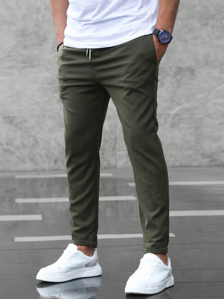 Ryan | Men's Slim-Fit Drawstring Casual Trousers