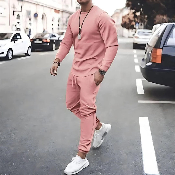 Ethan | Men's Slim-Fit Zip-Up Tracksuit Set