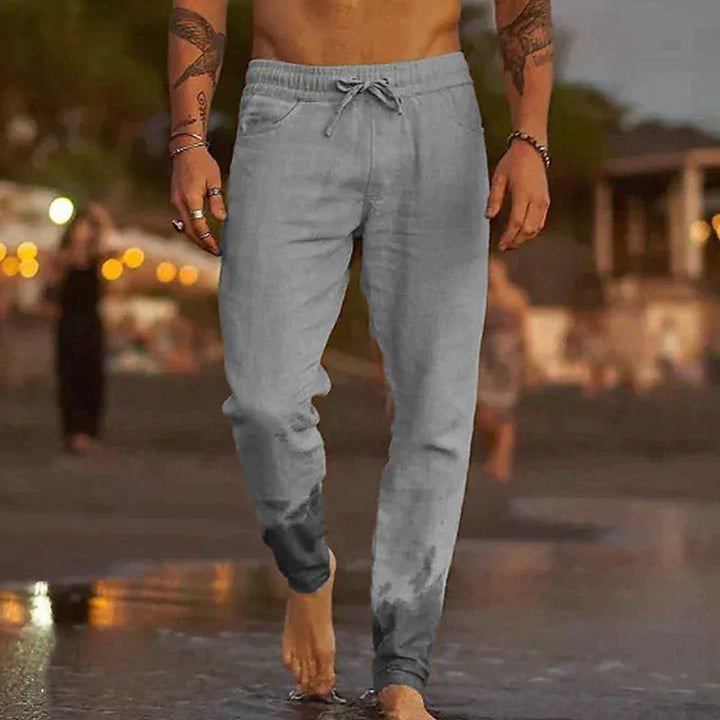 Soren | Men's Relaxed Fit Drawstring Summer Trousers