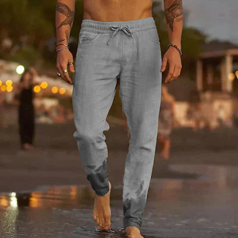 Arlo | Men's Relaxed Fit Drawstring Beach Trousers