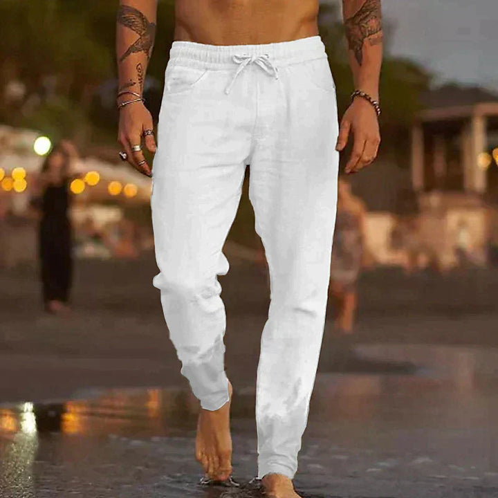 Arlo | Men's Relaxed Fit Drawstring Beach Trousers