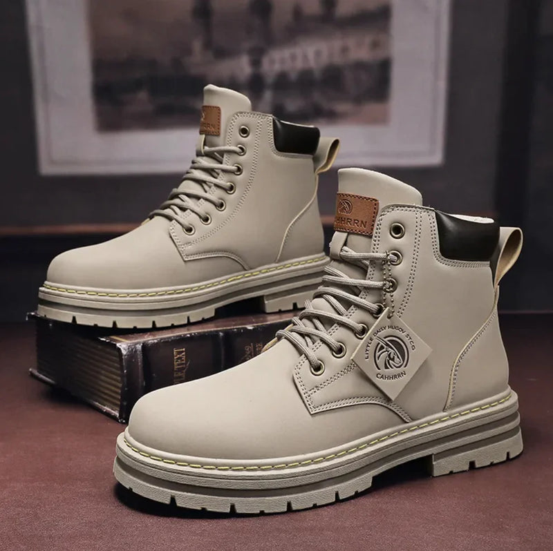 Logan | Men's Lace-Up High-Top Work Boots