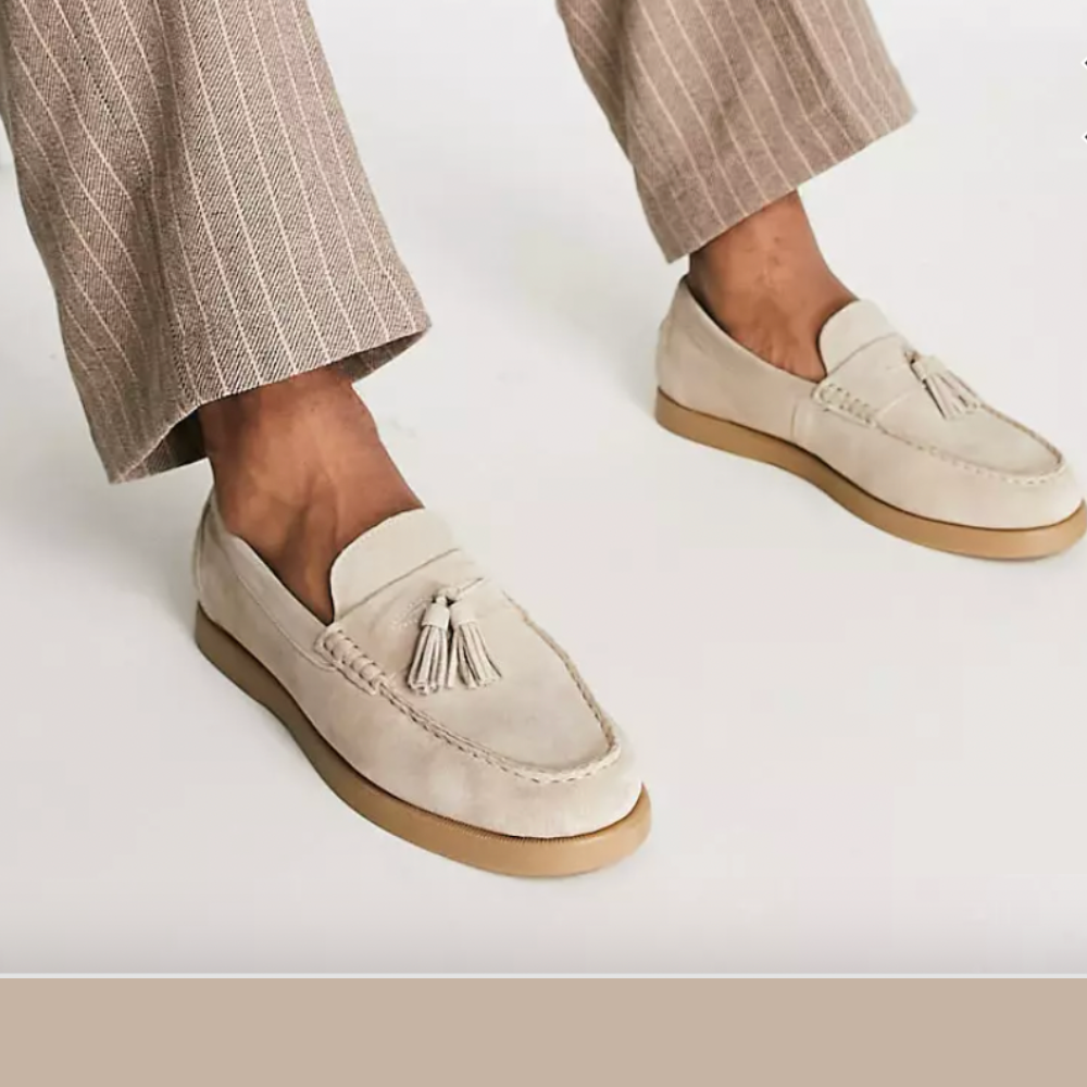 Dorian | Men's Tassel Detail Slip-On Classic Loafers