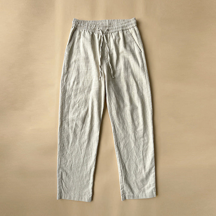 Owen | Men's Relaxed Drawstring Wide-Leg Pants