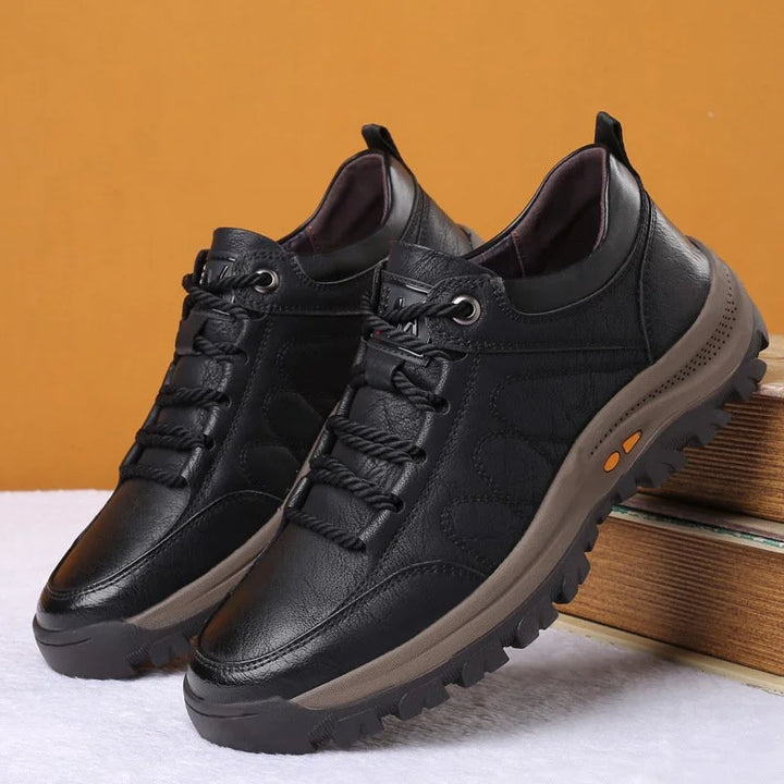 Ethan | Men's Rugged Leather Lace Up Shoes