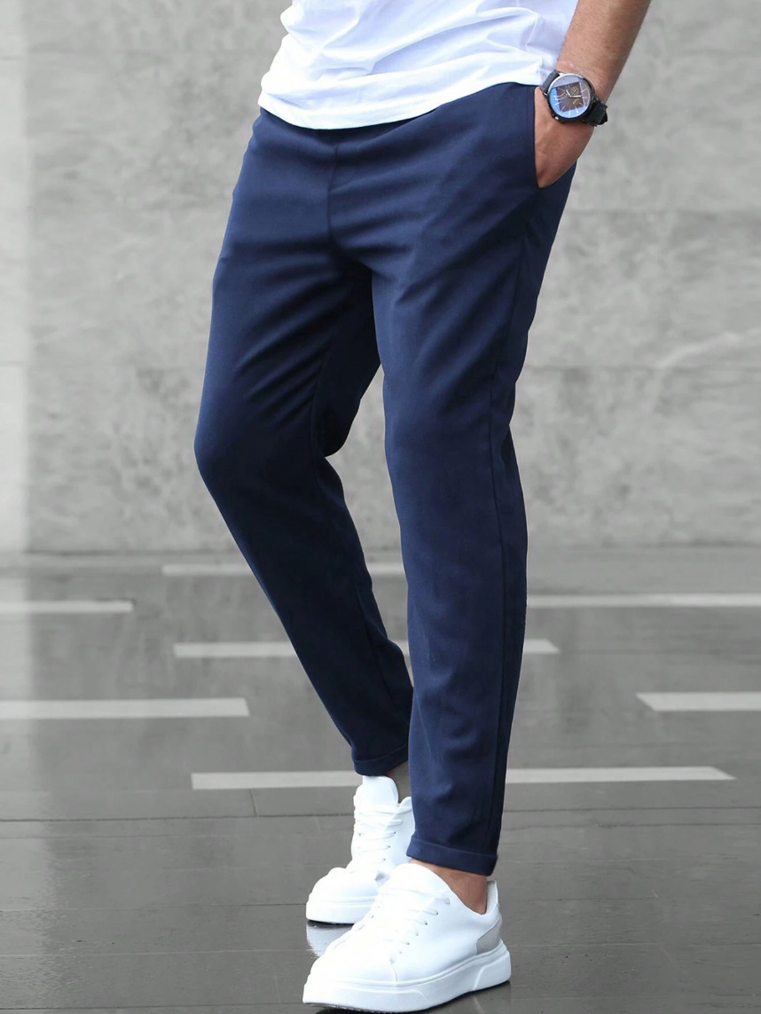 Ryan | Men's Slim-Fit Drawstring Casual Trousers