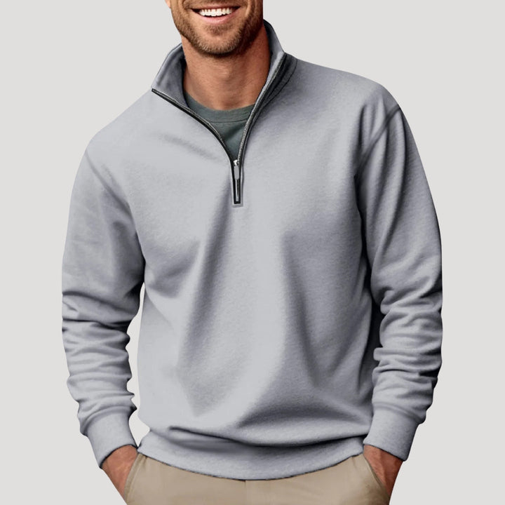 Owen | Men's Quarter Zip Casual Knit Pullover