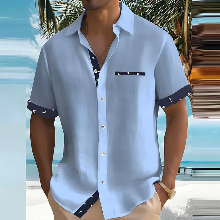 Luca | Men's Lightweight Collared Summer Shirt