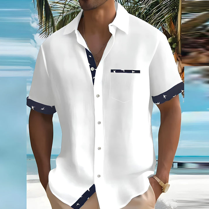 Luca | Men's Lightweight Collared Summer Shirt